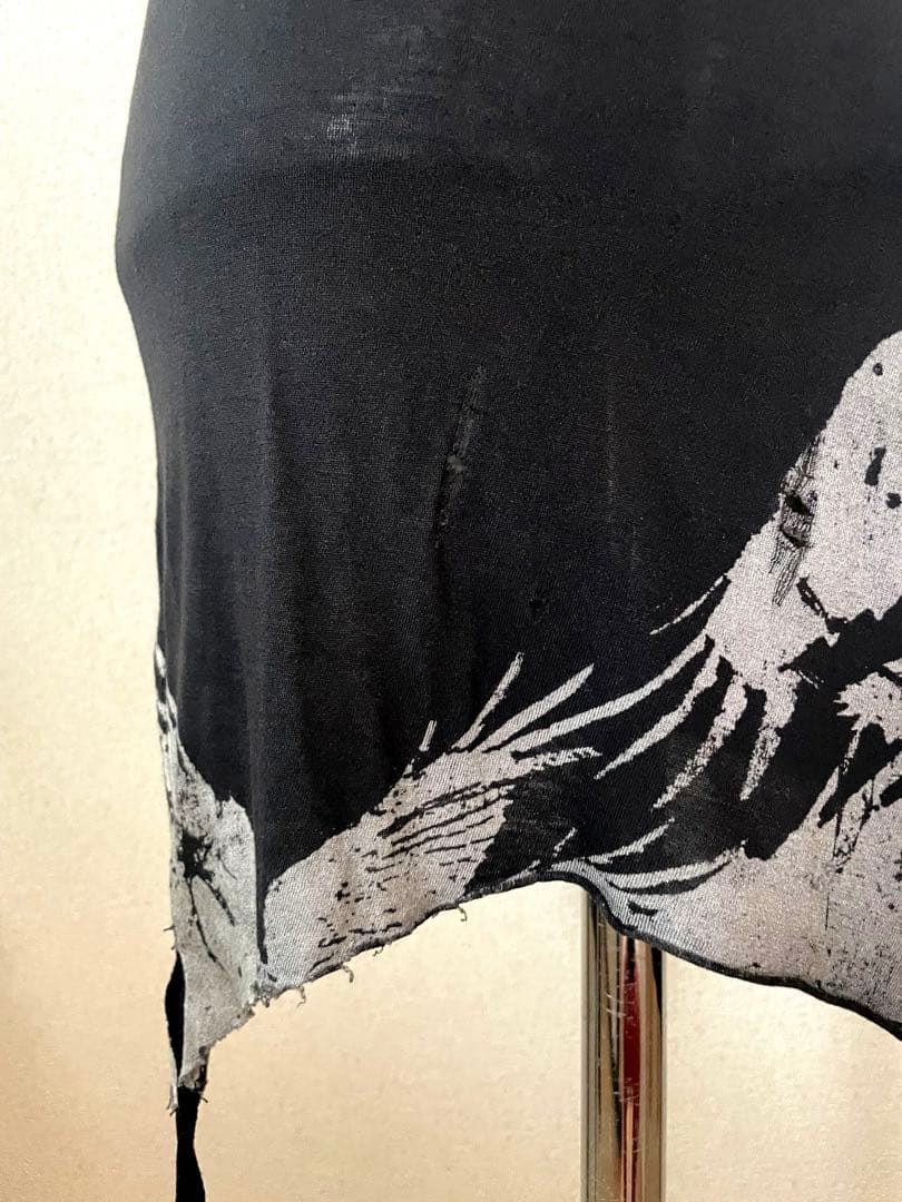 kmrii黒 アシンメトリックタンクトップ　サイズ0