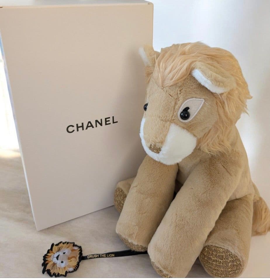 希少/非売品 CHANE/シャネル COCO CRASH ライオン ぬいぐるみ
