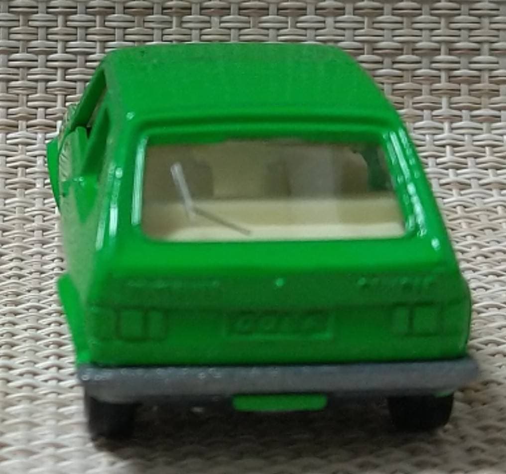 トミカ青箱F5-2-7 VWゴルフGLE 一般輸出 日本製 当時物 入手難易度C