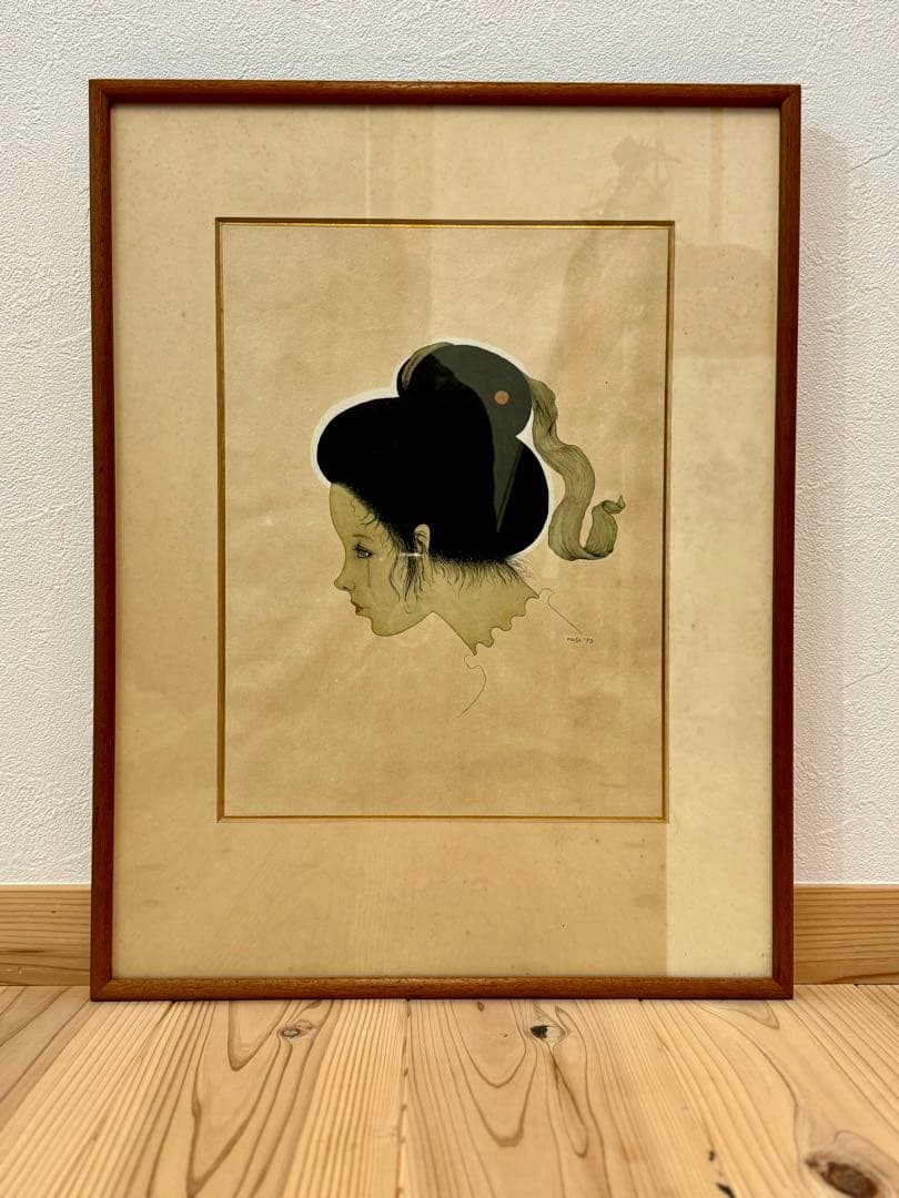 龍女顔面の柵 マクリ 】 棟方志功 木版画 (未鑑定)2025年最新】棟方