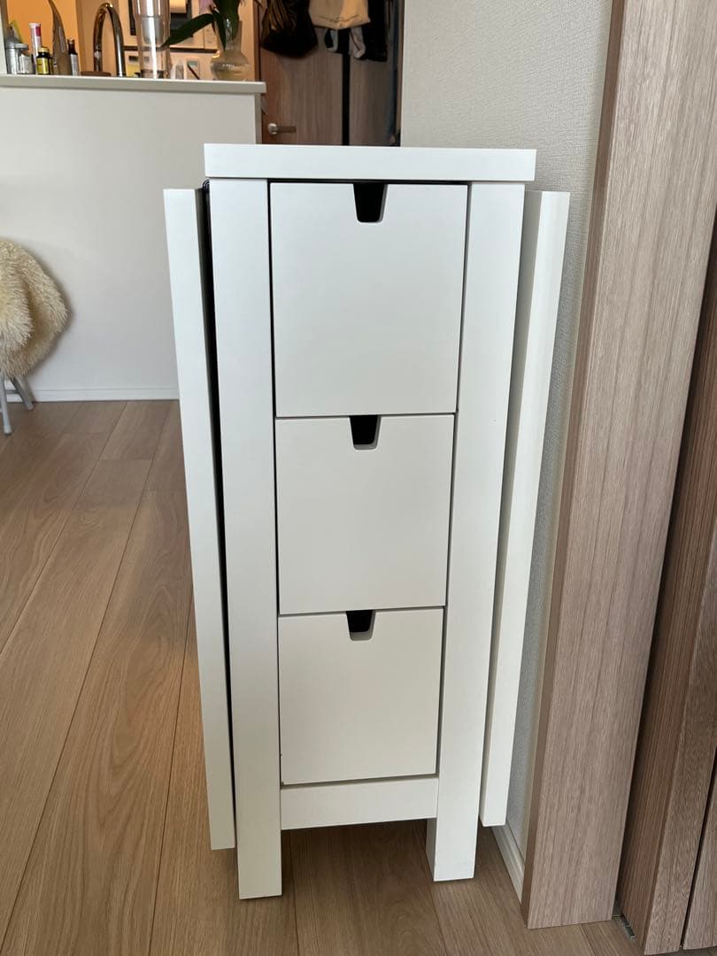 *ICORA* IKEA NORDEN 折り畳みテーブル　ホワイト