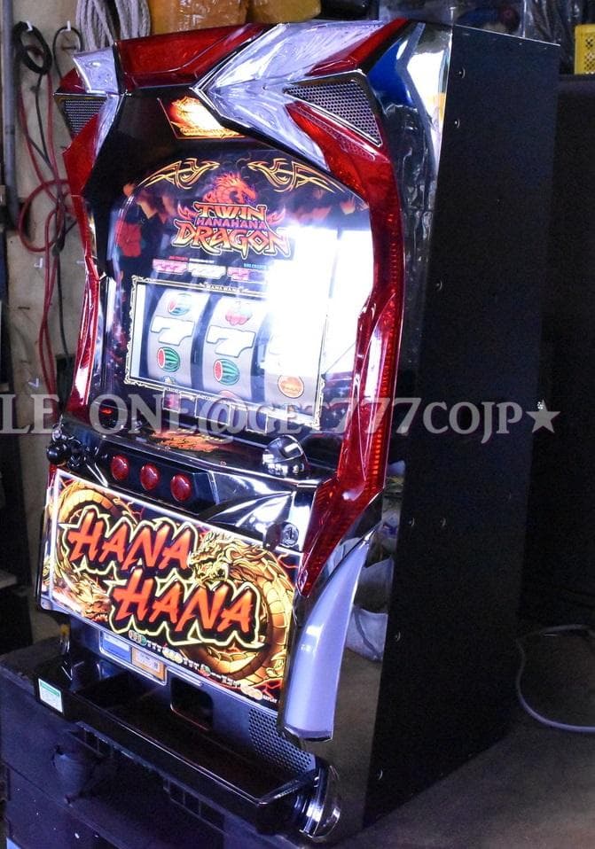 入手困難】☆ツインドラゴンハナハナ／DX30☆パイオニア☆パチスロ