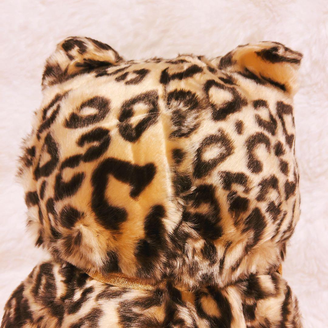 希少レア　ハローキティ　シリアルナンバー　限定品　ヒョウ柄　着ぐるみ　ぬいぐるみ