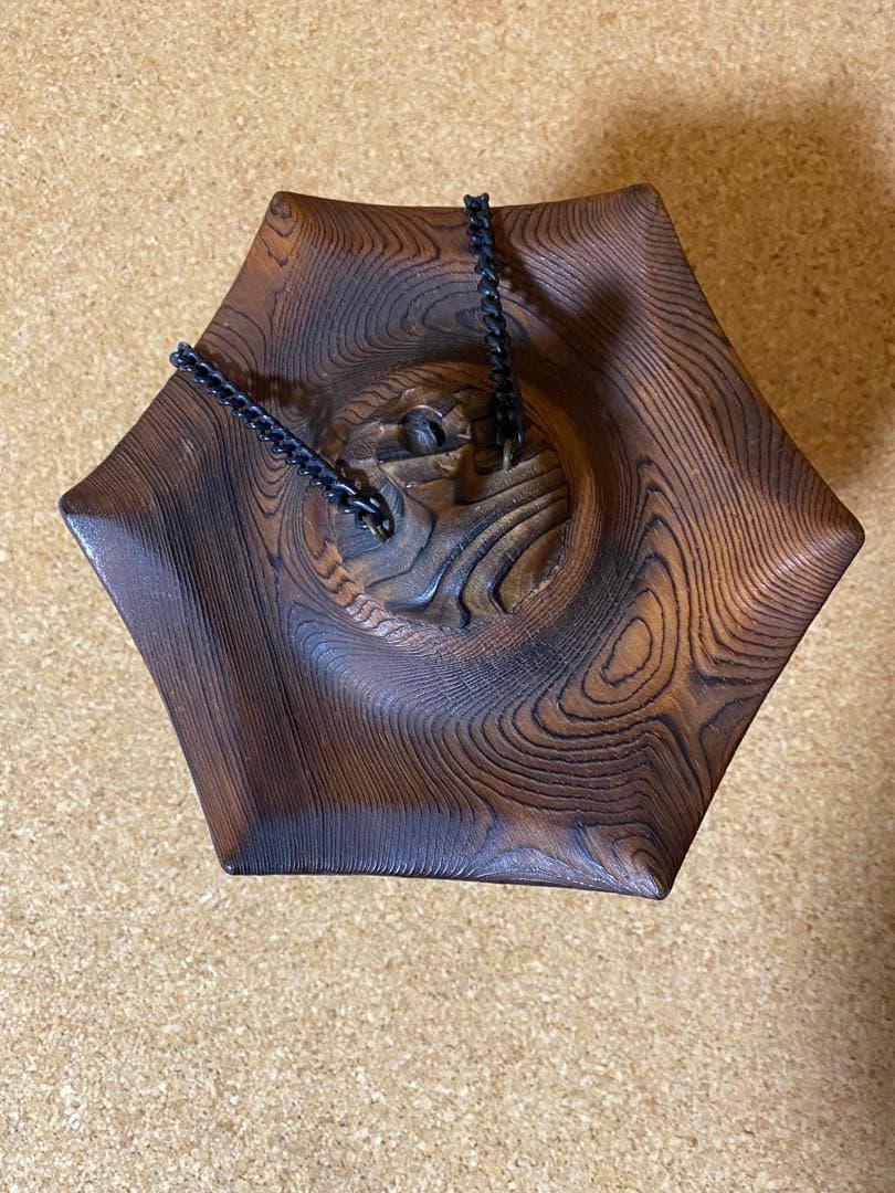 焼杉灯籠 茶道用品 アンティーク工芸品
