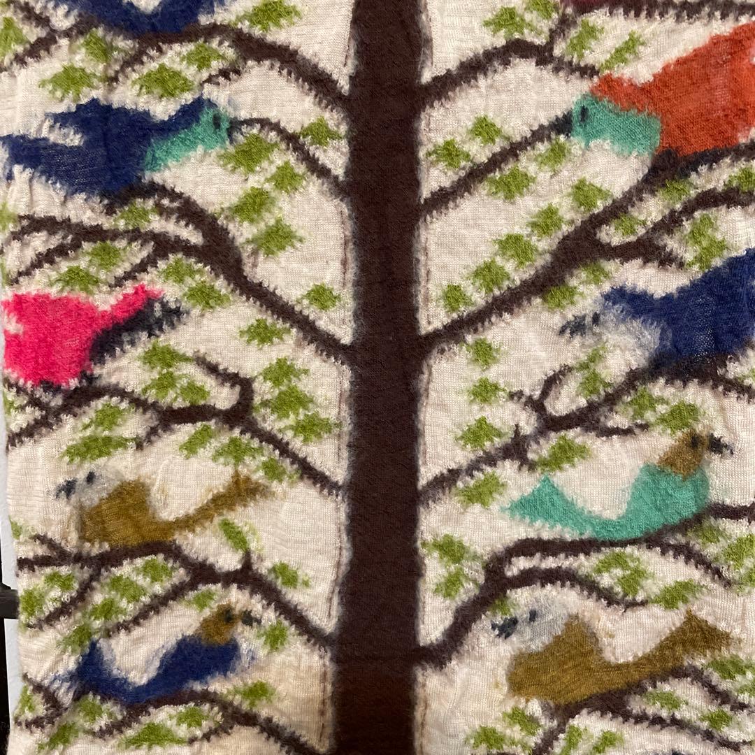 KAPITAL キャピタル BIRD TREE HAPPYマフラーマフラー