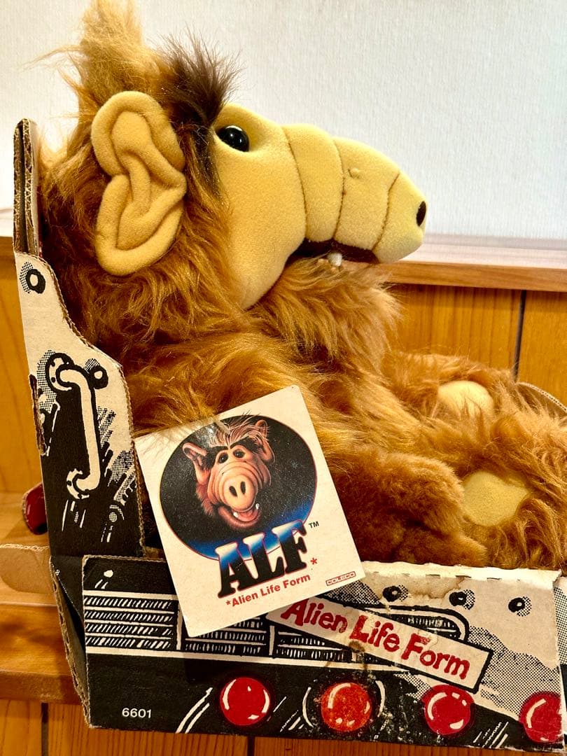 超希少] ALF アルフ 1986年製 タグ&箱付き ぬいぐるみ ヴィンテージ