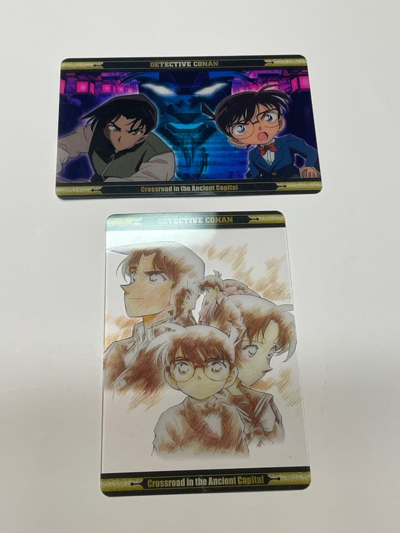 名探偵コナン 映画　迷宮の十字路　缶バッジセットA クリアカードセットA