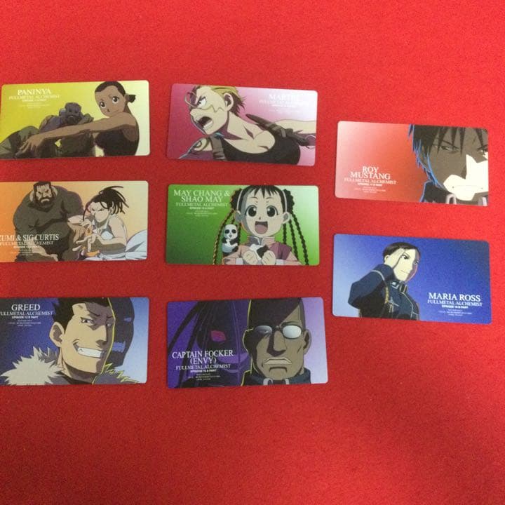 鋼の錬金術師 アイキャッチカード 20枚 バインダー - メルカリ