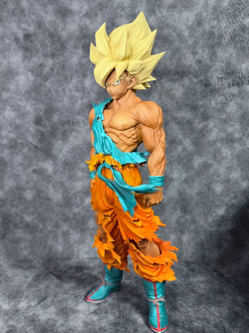 M*️様 smsp 孫悟空 超サイヤ人 リペイント 【箱、台座あり】 - メルカリ