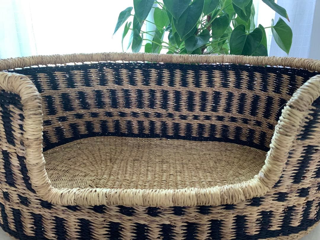 ボルガバスケット 丸底 猫かご/ペット ベッド 猫 籠 カゴ バスケット