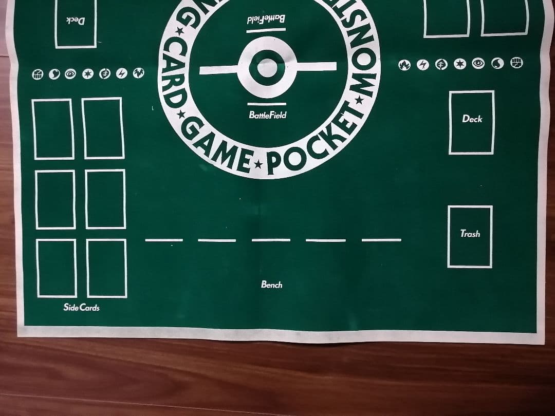 ポケモンカードゲーム　豪華版ラバー製プレイマット　ファンクラブ特典限定品　旧裏