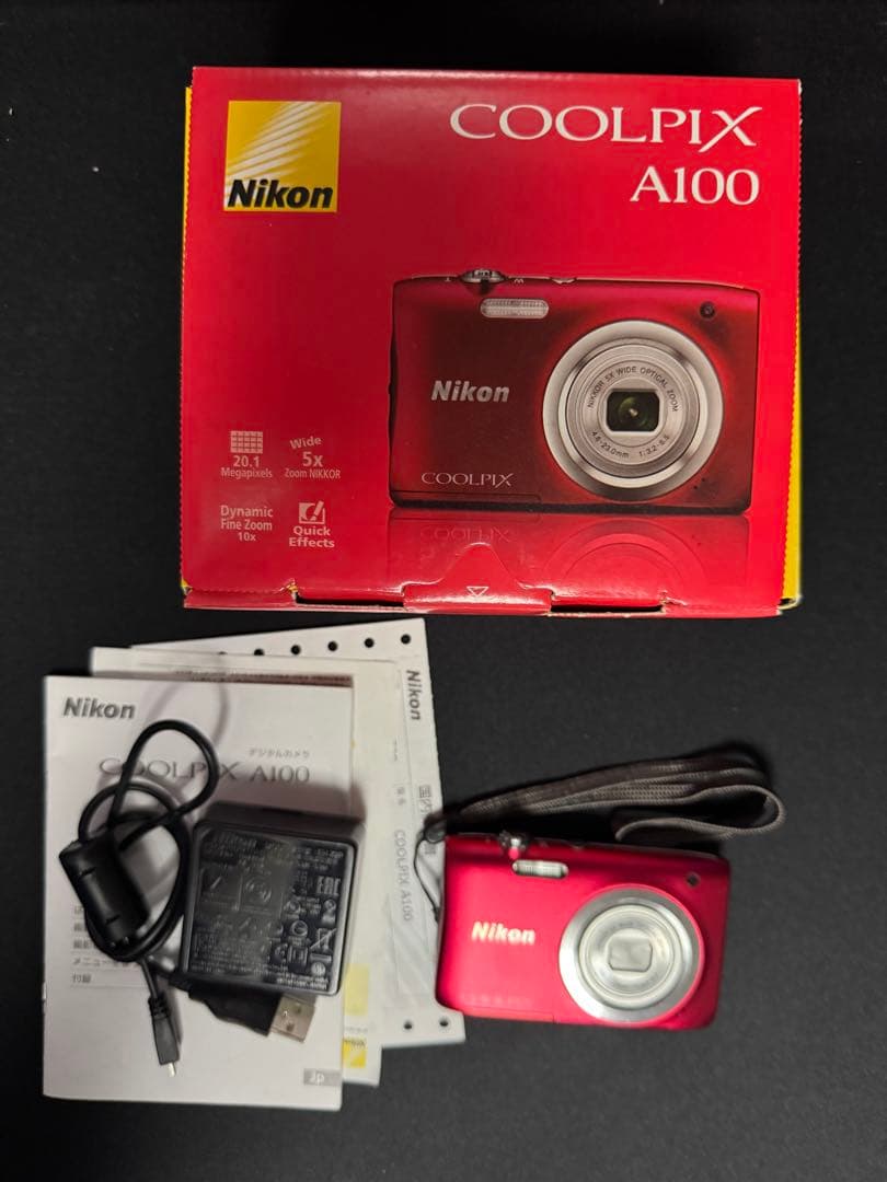 Nikon COOLPIX A100 レッド