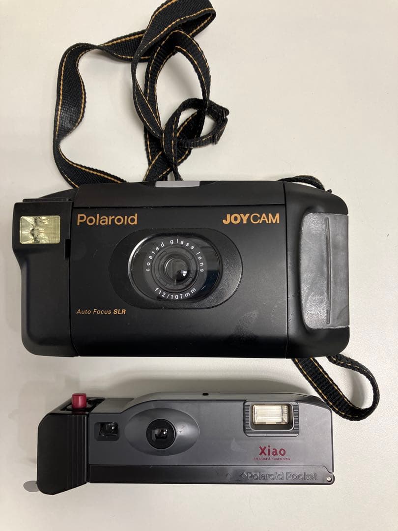 ジャンクカメラ8台フィルムポラロイドレンズ4本まとめ売り備品含む