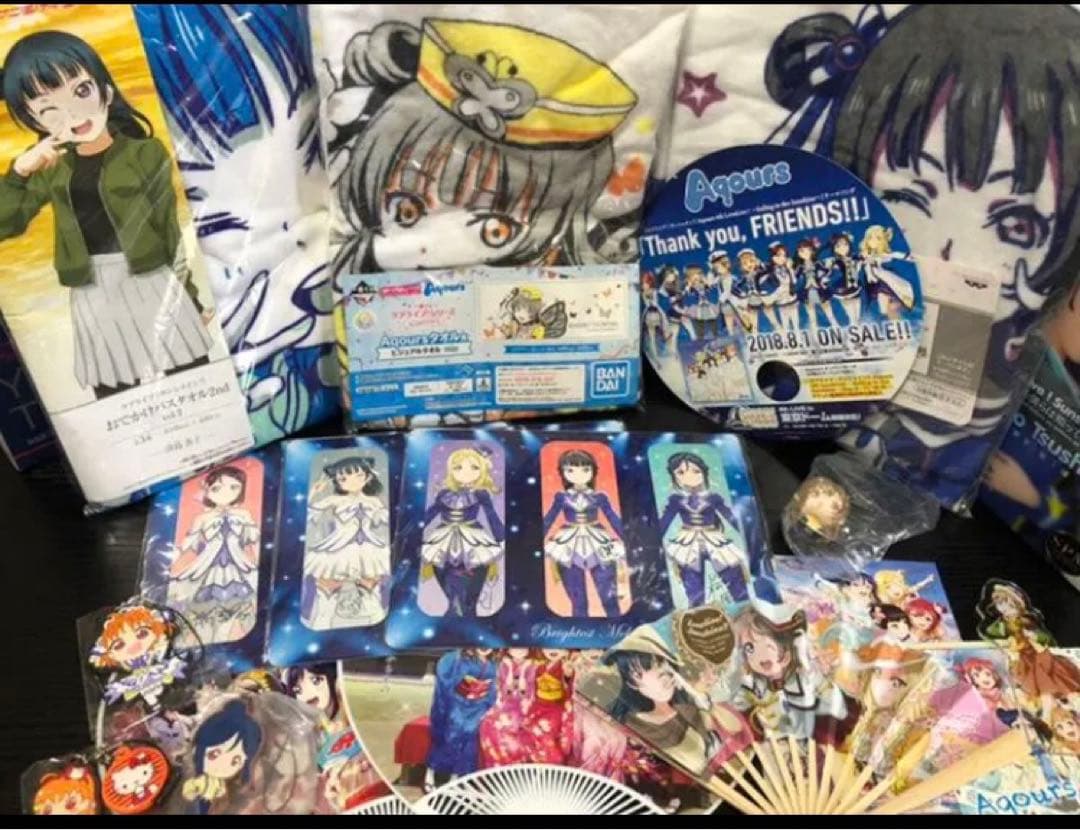 ラブライブサンシャイン引退品約150点グッズまとめ売り