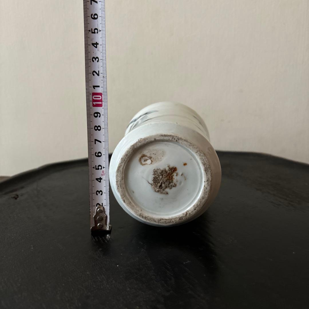 蝋燭徳利 古伊万里 油壷 酒器 花入 保命酒 骨董 岩谷焼 検;白洲正子 李