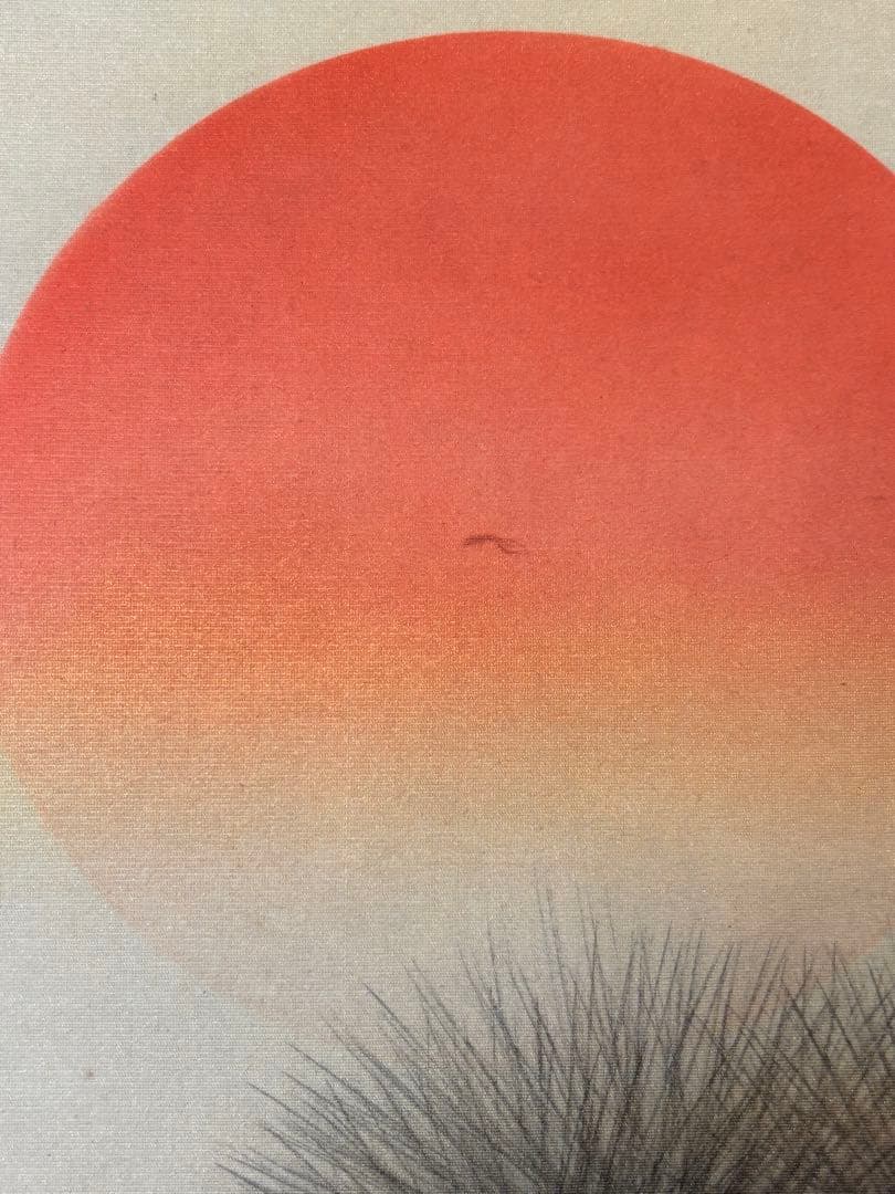 双鶴 珠洸 茶道具 掛け軸 掛軸 日本画 鶴 正月 200