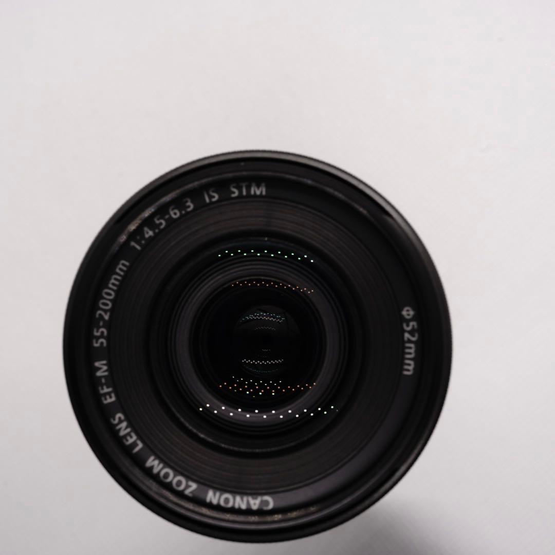 【美品】Canon EF-M 55-200mm f/4.5-6.3 IS STM