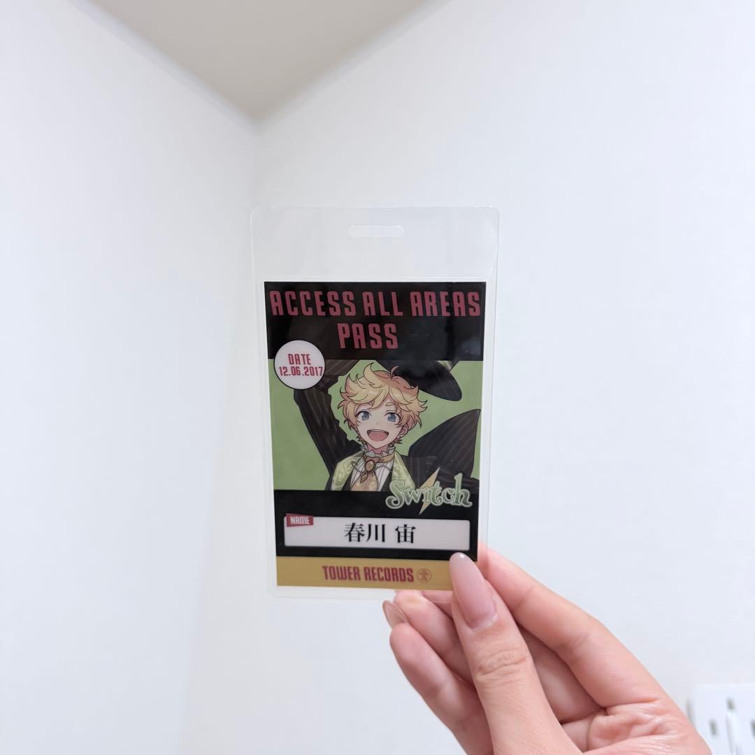 あんスタ タワレコ特典 バクステパス　春川宙 あんスタ タワレコ特典 バクステパス 春川宙 あんスタ タワレコ 特典