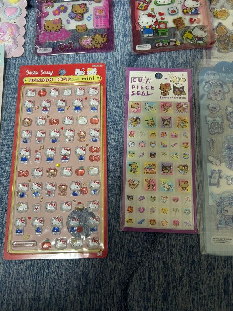 サンリオ ボンボンドロップシール など 9枚 まとめ売り タイルシールあり正規品