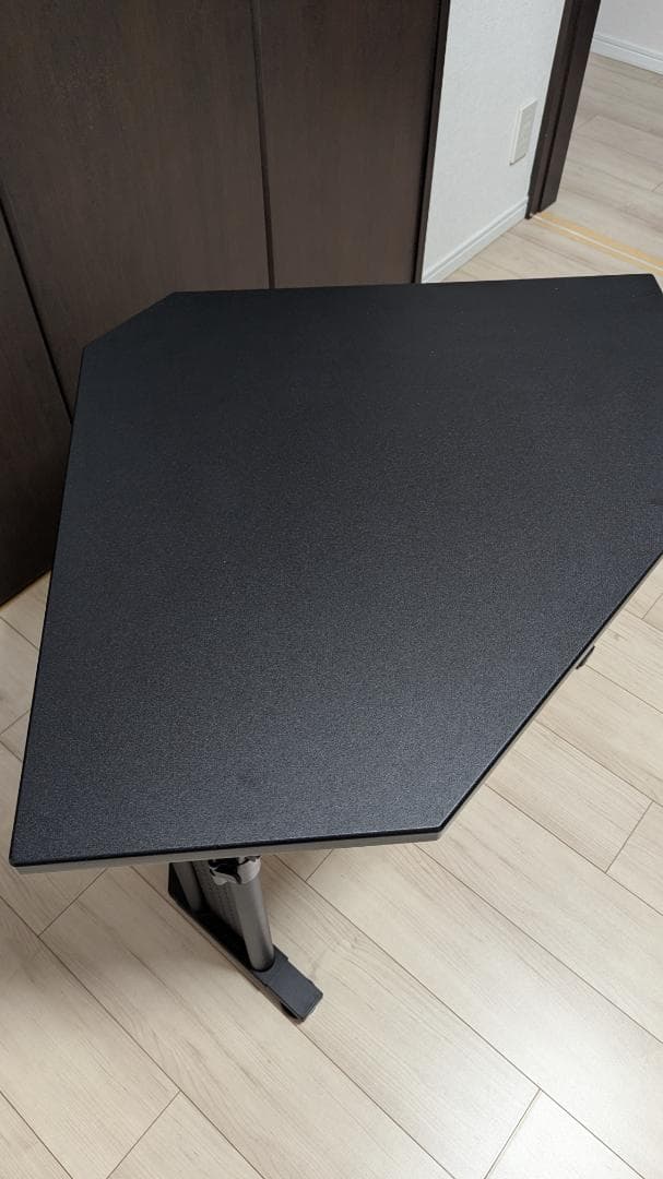 Bauhutte カドデスク 昇降式 ブラック BHD-700K-BK