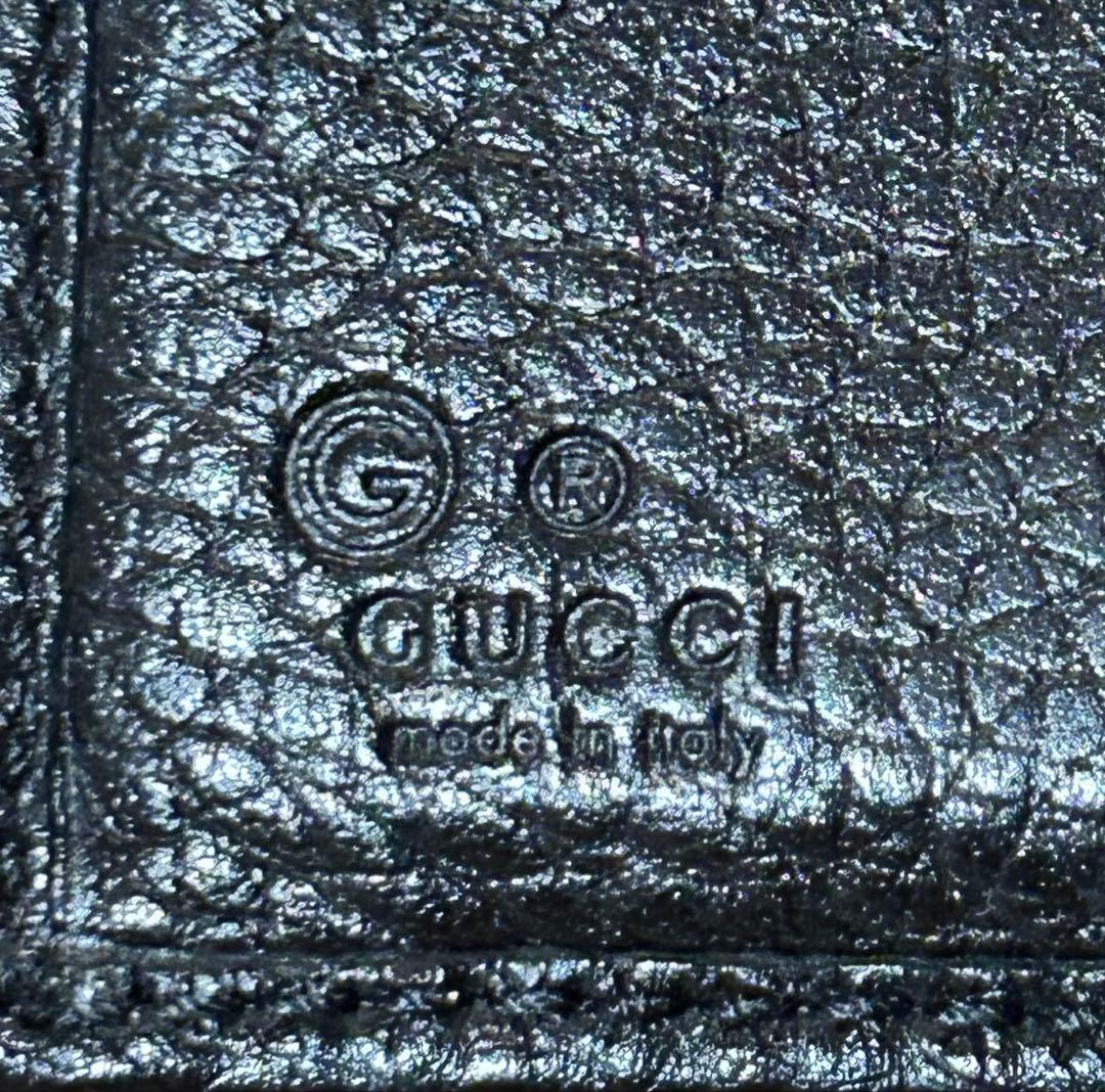［未使用・半額・付属品完備］ GUCCI SOHO 3つ折り財布 GGロゴ