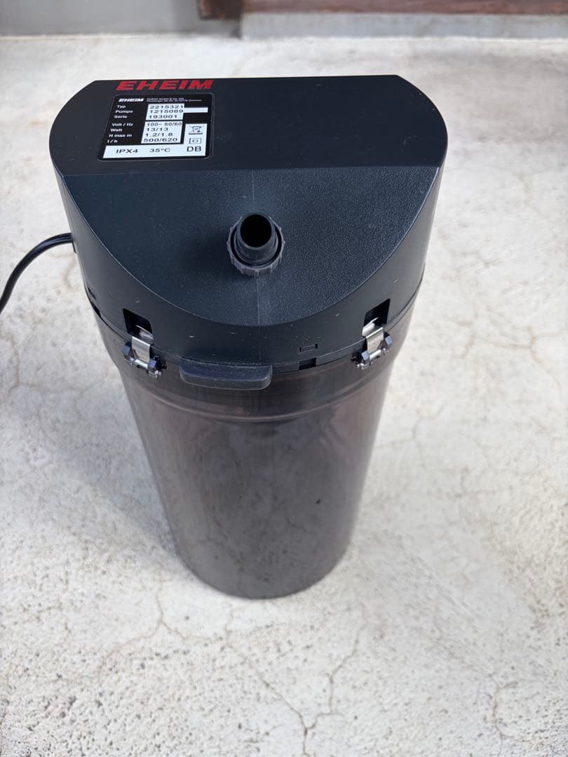 EHEIM フィルター 2215 グレー EHEIM｜エーハイム クラシック2215ろ材付きセット ｜ 外部式フィルター