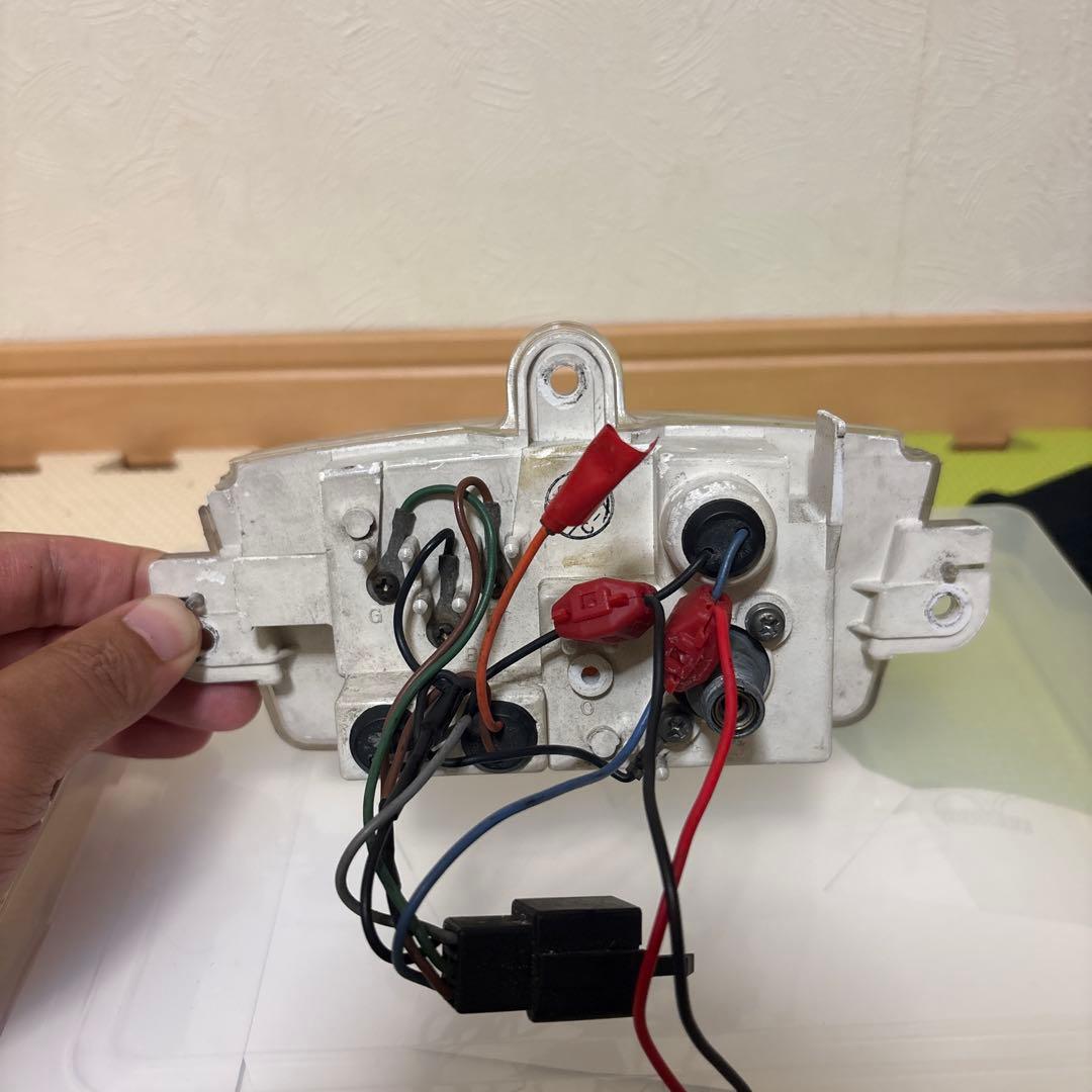 希少！ 美品！ジョグ系 零 ZERO 130kmメーター ファイヤーパターン