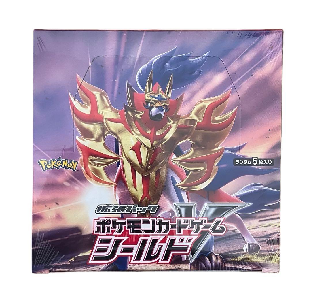 ポケモンカードゲーム　ソード&シールド　拡張パック　シールド　ボックス　box ポケモンカードゲーム ソード&シールド 拡張パックソード BOX【未開封