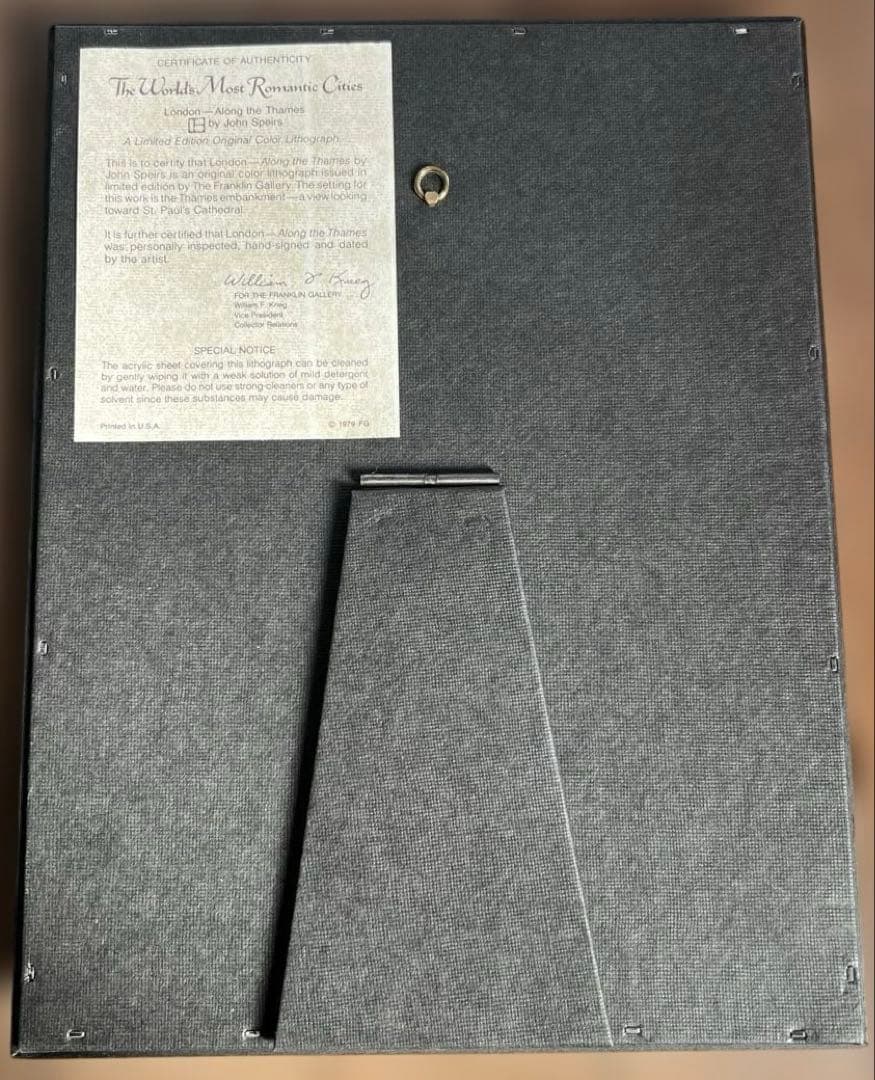 John Speirs ジョン・スピアーズ リトグラフ8枚セット