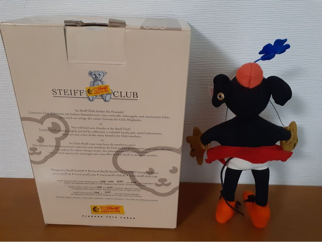 シュタイフ　ミニーマウス　限定品　ディズニー