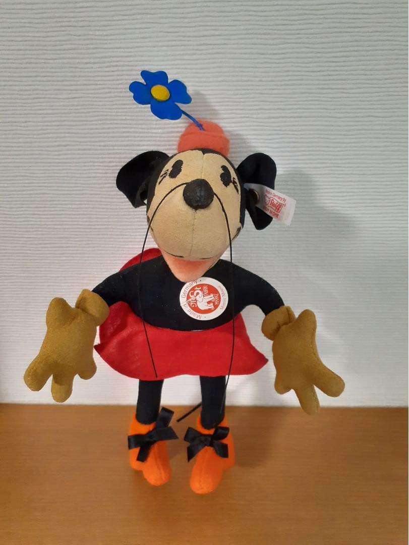 シュタイフ　ミニーマウス　限定品　ディズニー