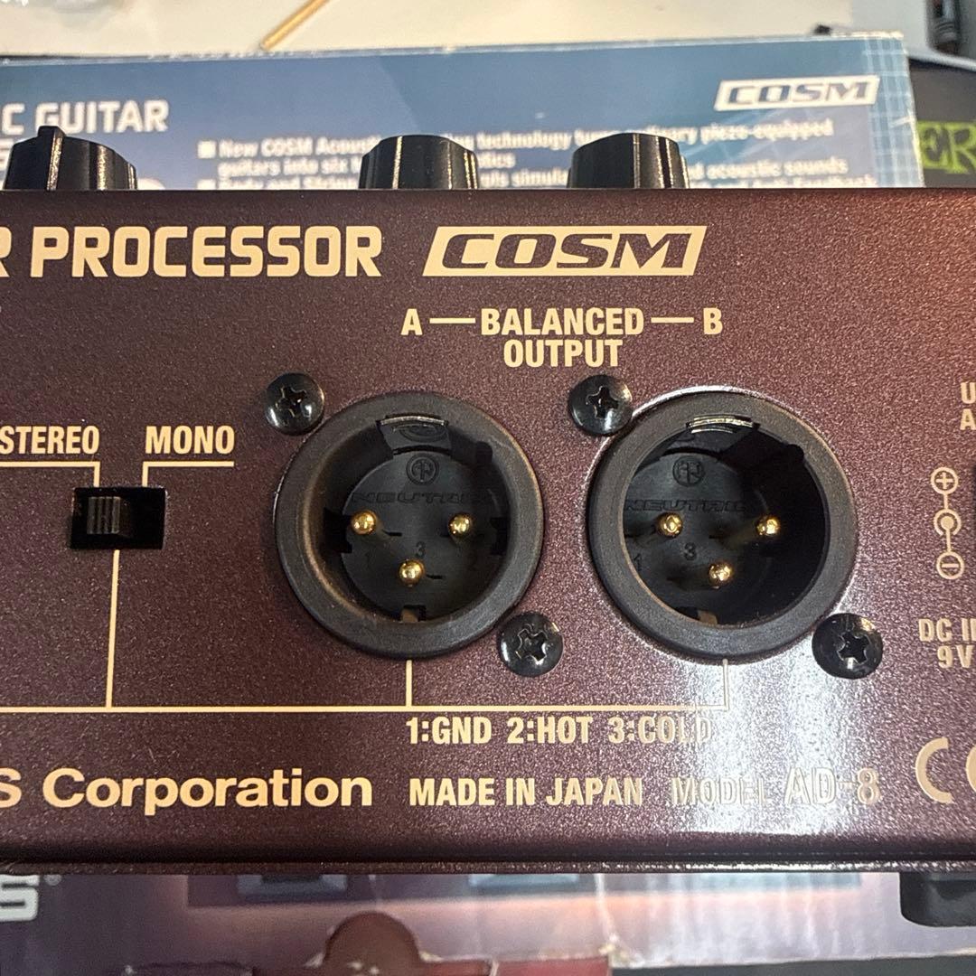 【名器】BOSS AD-8 アコースティックギター プロセッサー