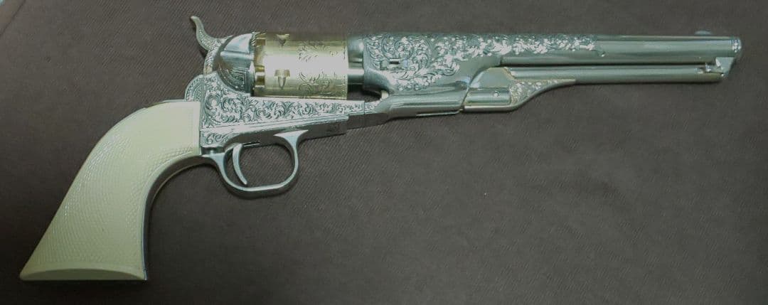 コルトM1861ネイビーリボルバー カスター将軍モデル