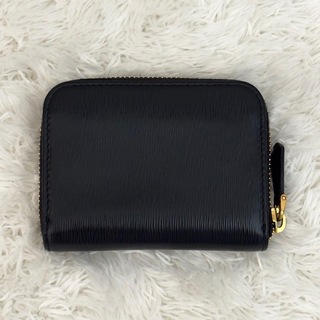 極美品✨PRADA プラダ ヴィッテロムーヴ ラウンドファスナー 財布 小銭入れ