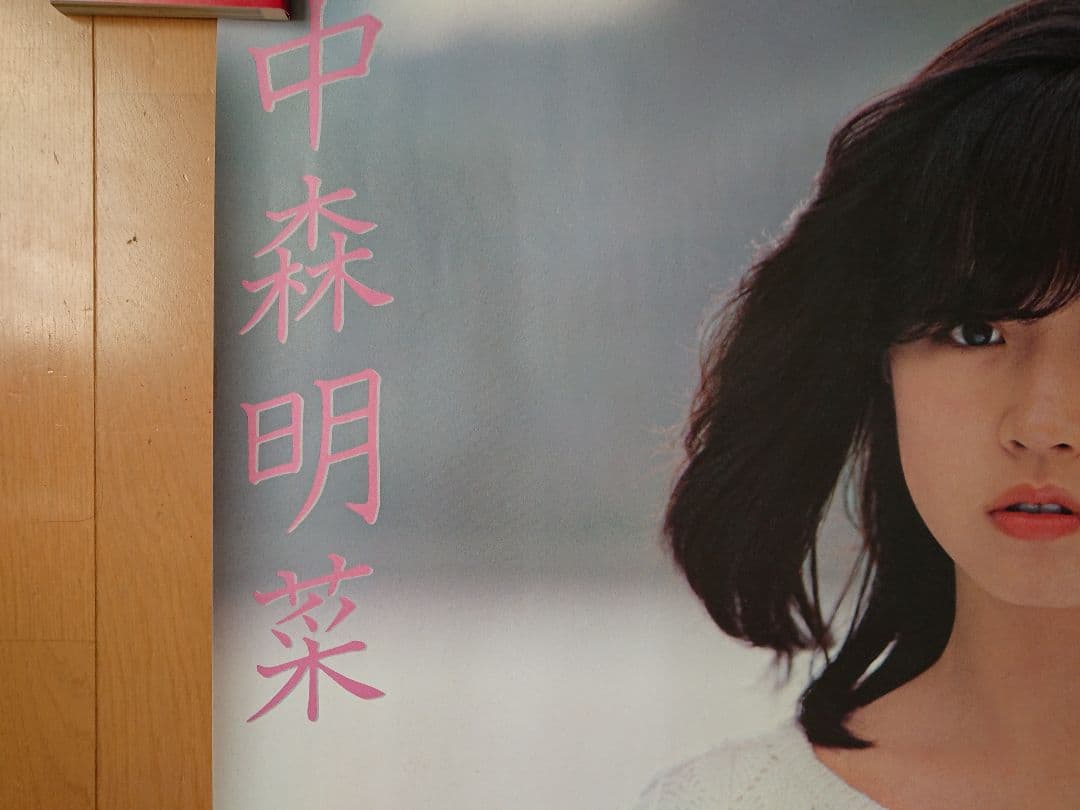 中森明菜ポスター(73) デビュー当時 市販品③