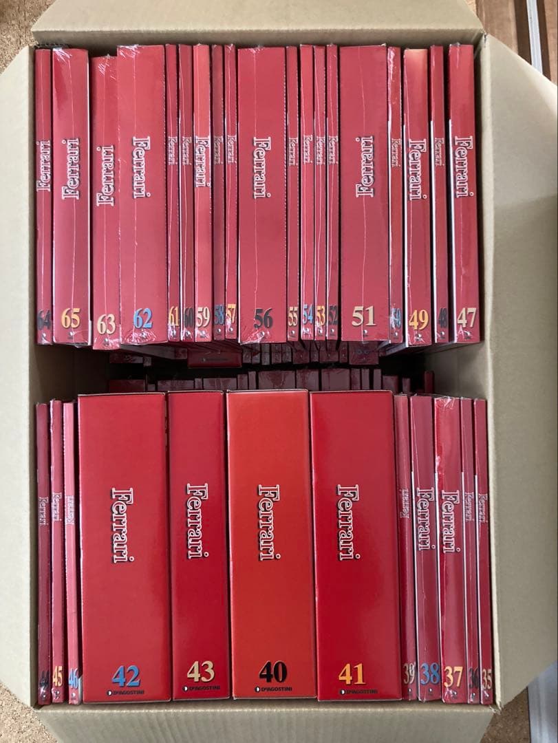 未開封ディアゴスティーニフェラーリF2004 1〜100巻＋バインダー