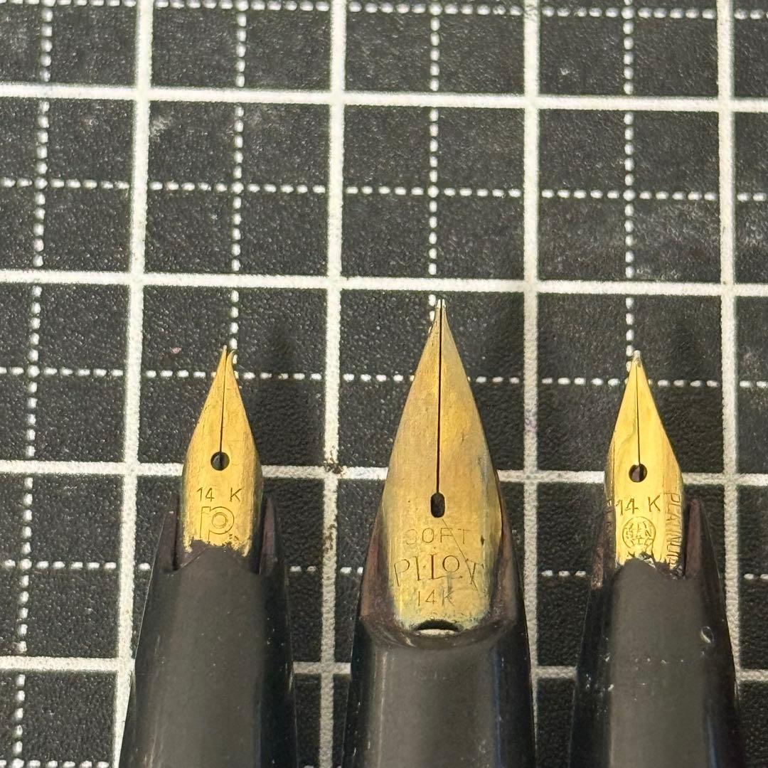 ジャンク】 万年筆 14K 4本セット - メルカリ