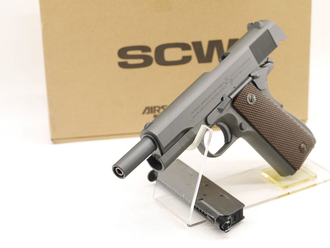 WA コルト M1911A1 SCW ガスブローバック ガスガン