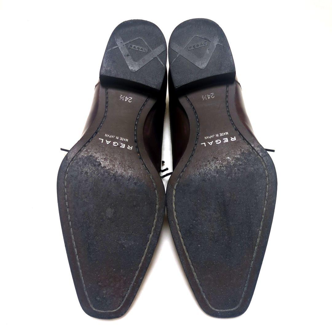 ✨美品✨リーガル REGAL ストレートチップ【24.5】911R ブラウン