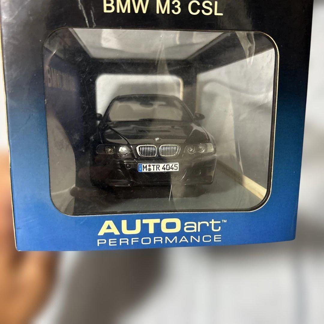 は*き様 オートアート BMW M3 CSL E46 1/18 ブラック