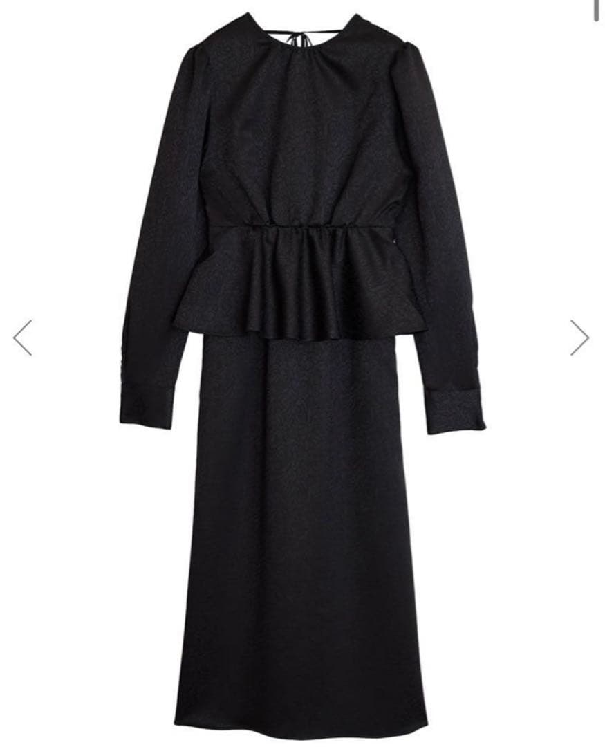 Ameri vintage LADY LIKE PEPLUM DRESS