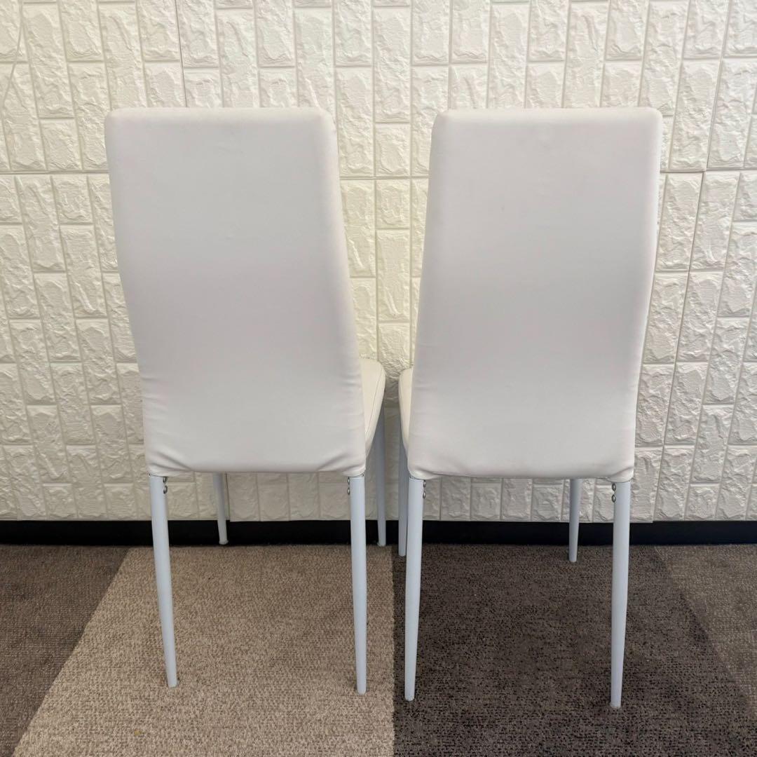 東京23区配送無料✨レイブン　4人掛けダイニングテーブルセット　ガラス　美品