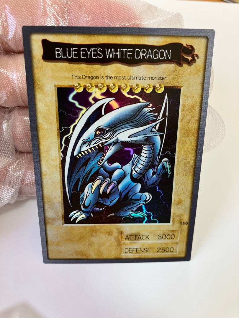 BLUE EYES WHITE DRAGON　2枚　遊戯王カードダス　青眼の白龍