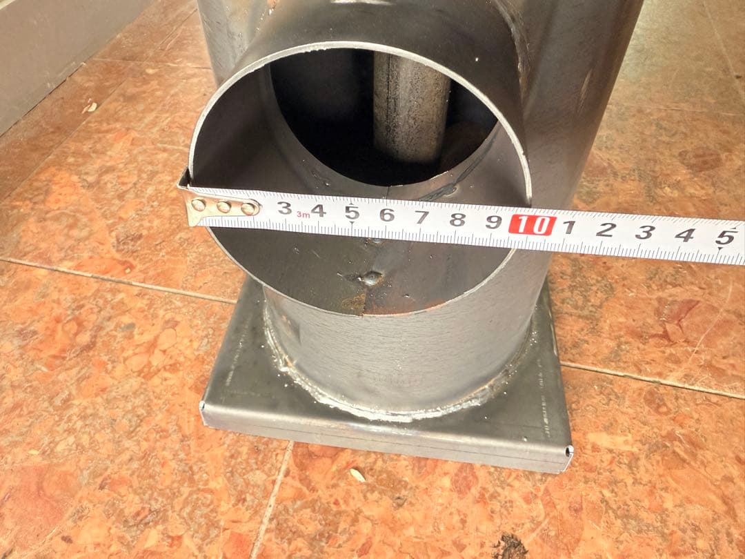 廃油ストーブ 耐熱塗装無し 送風機付き