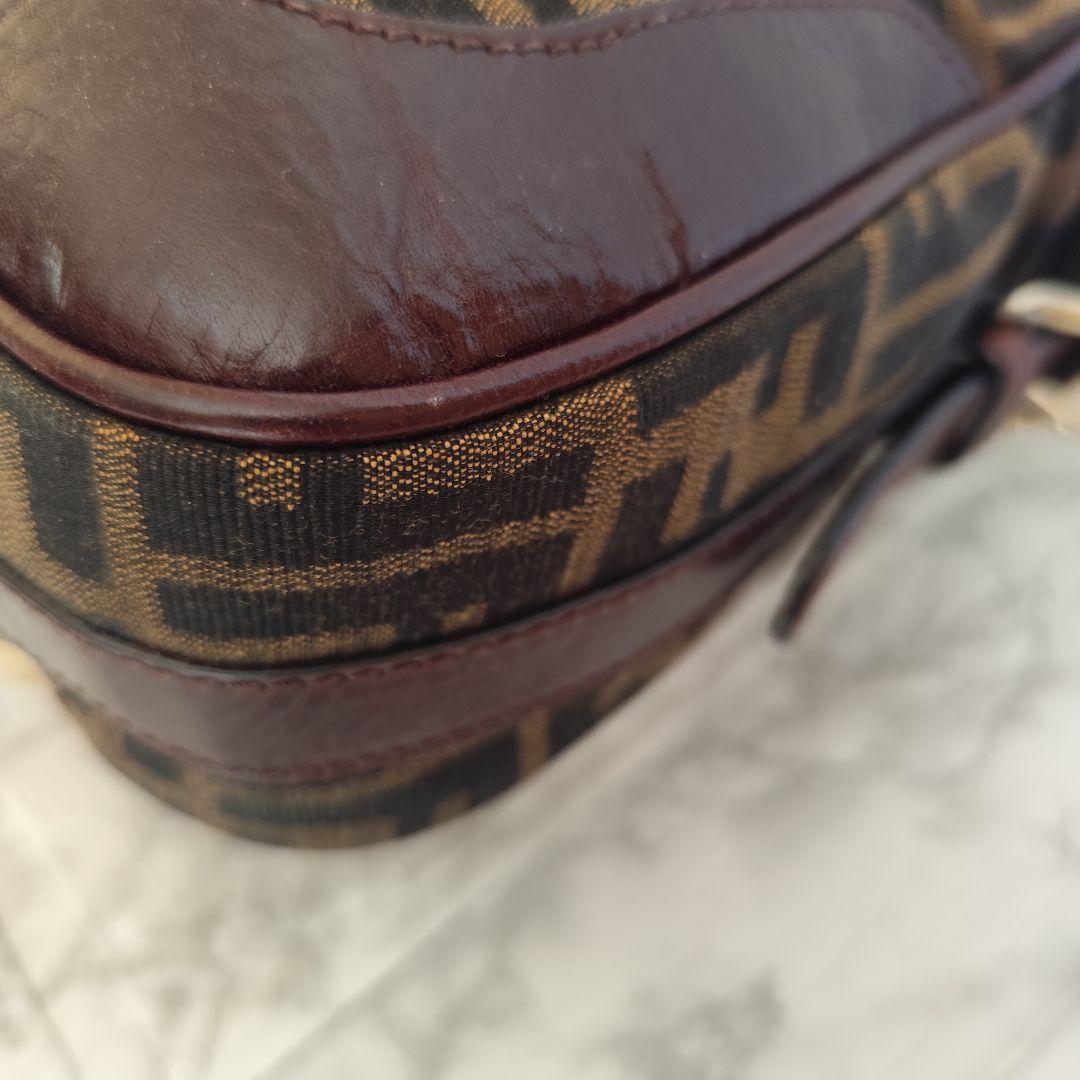 FENDI フェンディ ズッカ柄 2WAY バッグ シリアルカード付き 正規品
