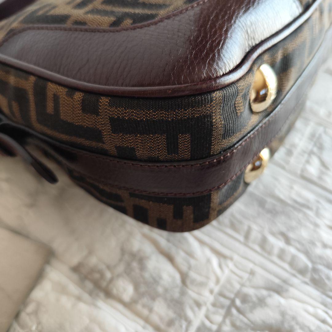 FENDI フェンディ ズッカ柄 2WAY バッグ シリアルカード付き 正規品