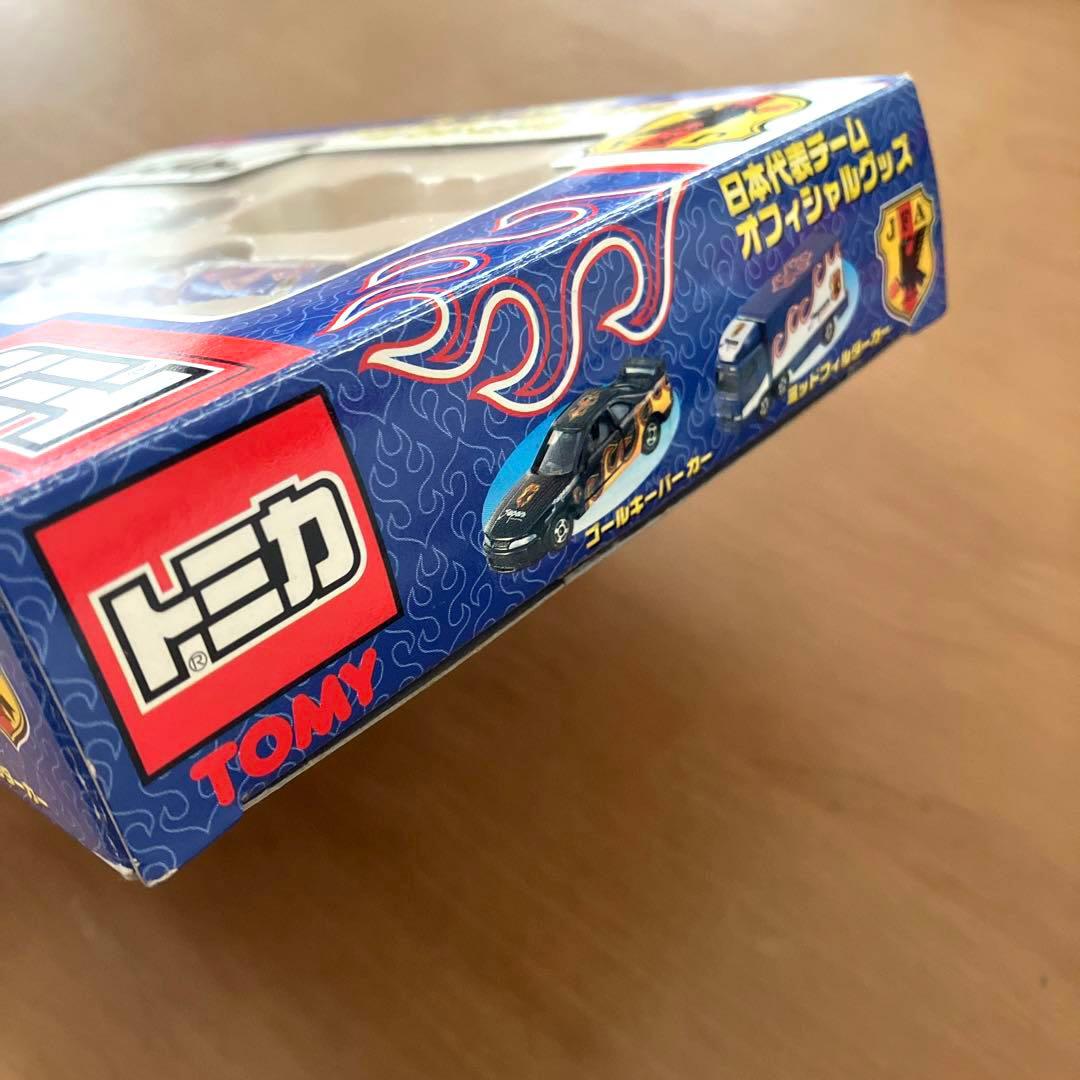 新品】トミカ サッカー日本代表チームオフィシャルグッズ ミニカー