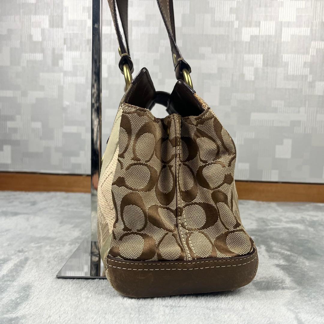 バッグ Coach Legacy Hand Bag Patchwork