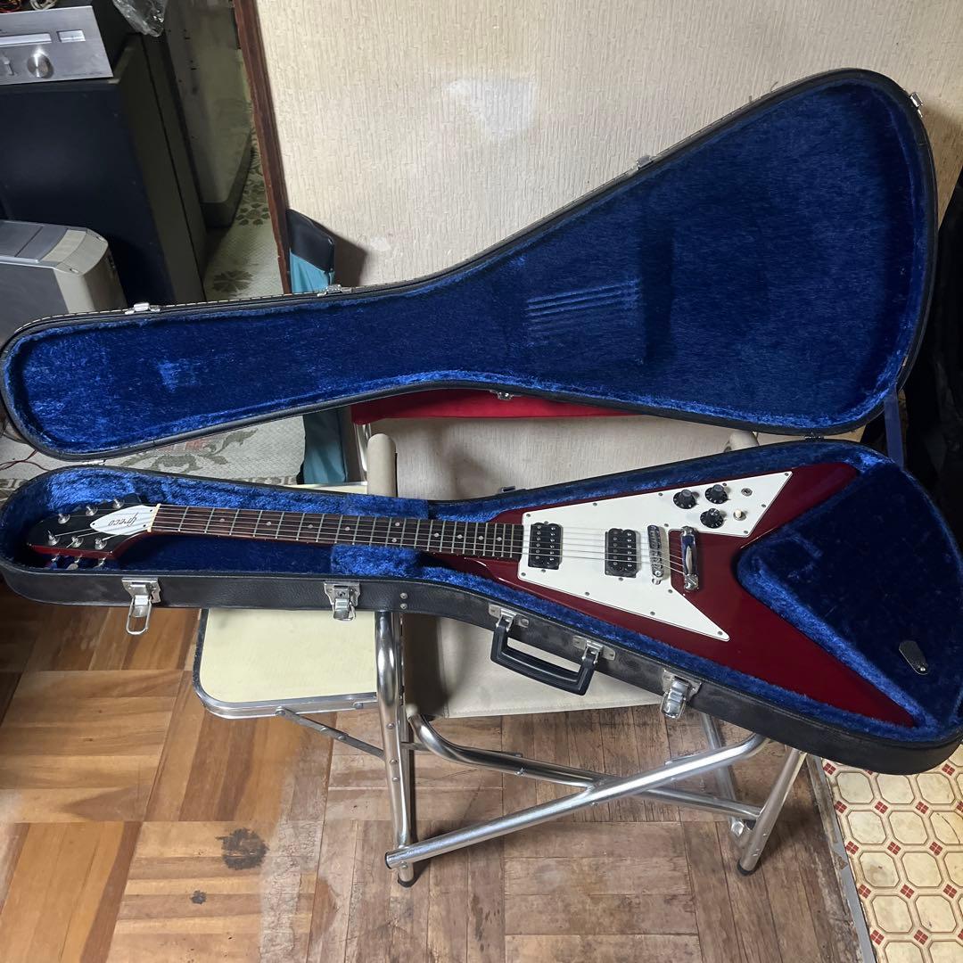 Gibson グレコ　flying v 1991 Gibson Flying V- Natural – Dave's Guitar Shop
