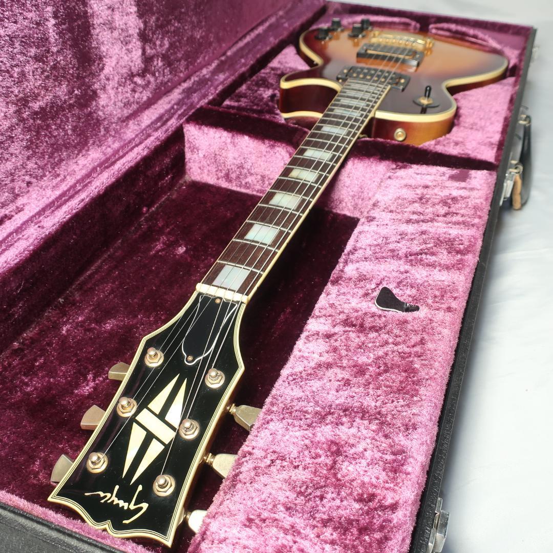 Guyatone セットネック レスポールタイプ エレキギター ハードケース付